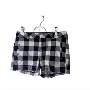 A.n.a. Size 4 Black and White Checkered Twill‎ Shorts